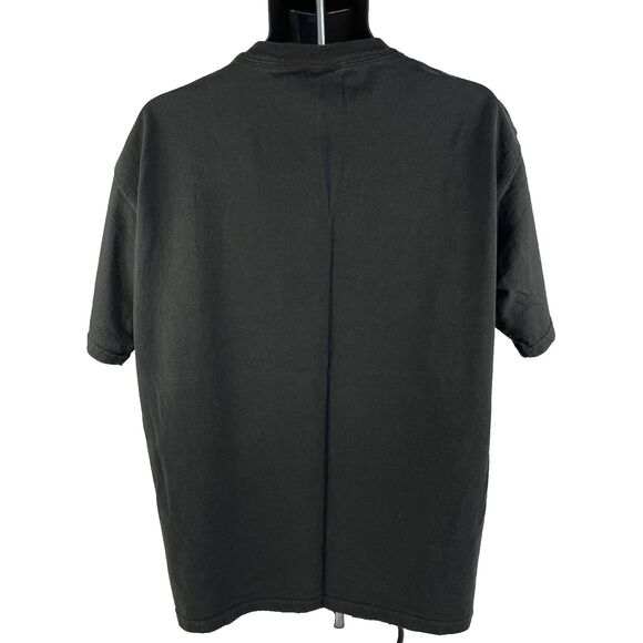 Vtg Y2K CSA Pittsburgh Steelers Super Bowl XL Graphic T-Shirt Size Large Black - Picture 4 of 8